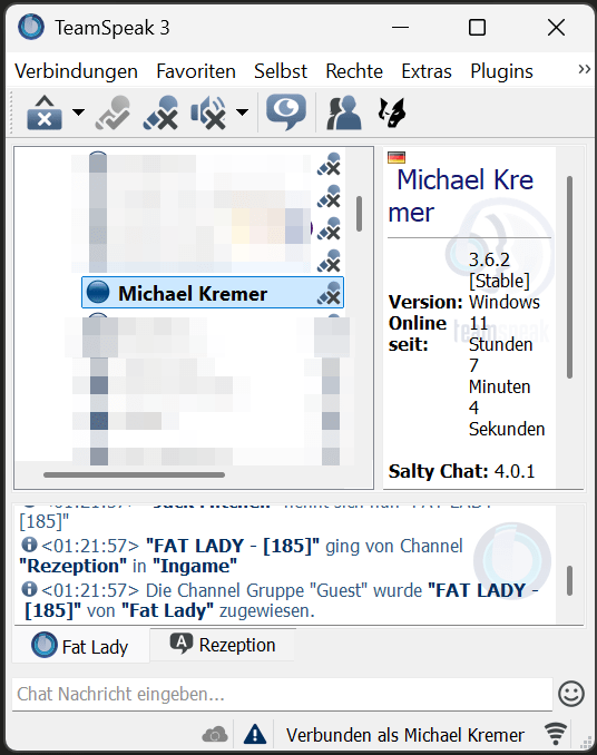 TeamSpeak-3-Download — erster Schritt der RedM-Einreise